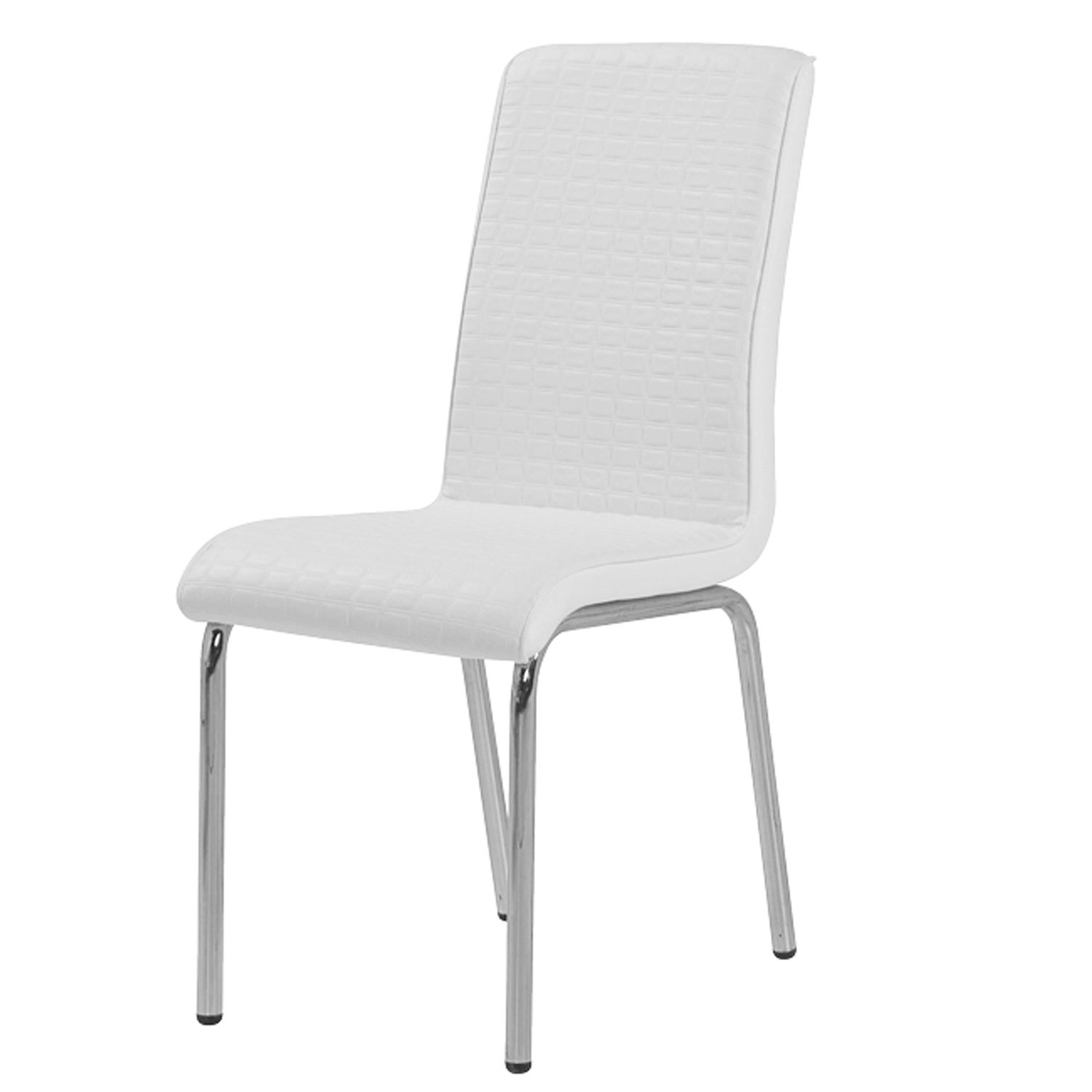 белые обеденные стулья металлические